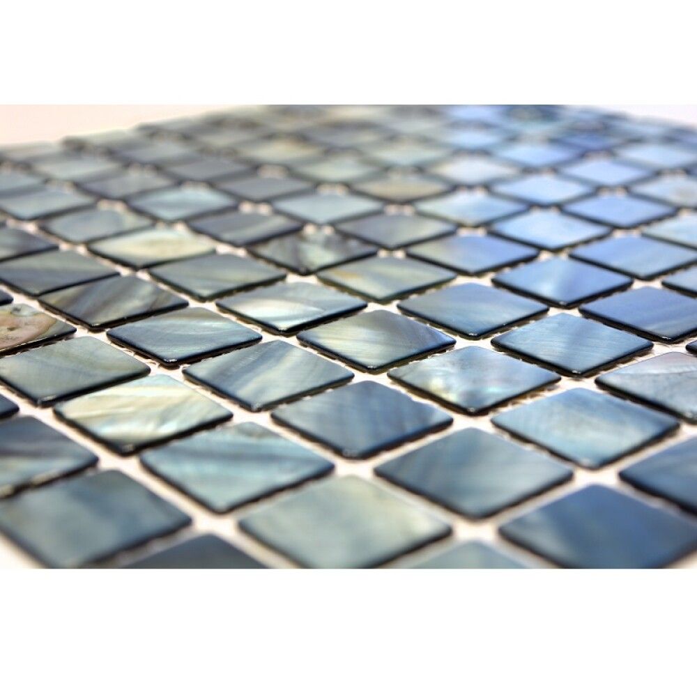 Mosaiik Quadrat Mix sinine/hall 30 x 30 cm