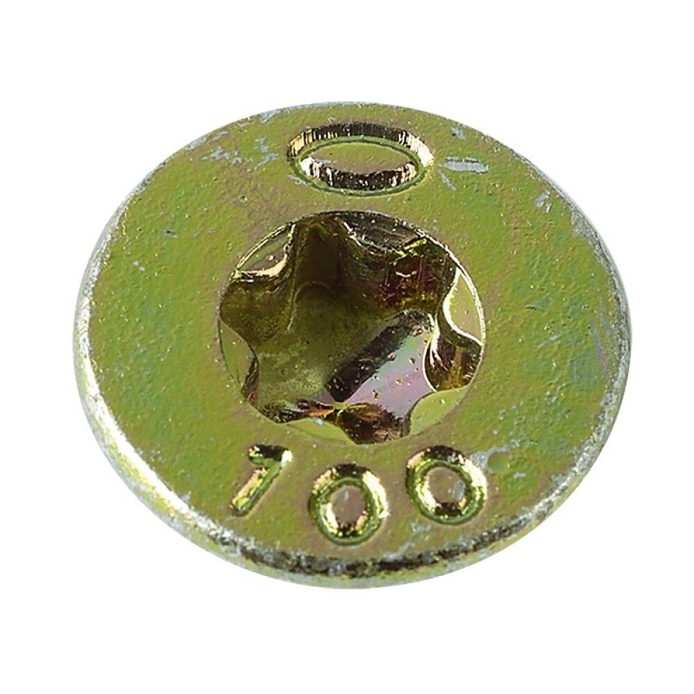 Puidukruvid Profi Depot kollane TX 8 x 80 mm 50 tk