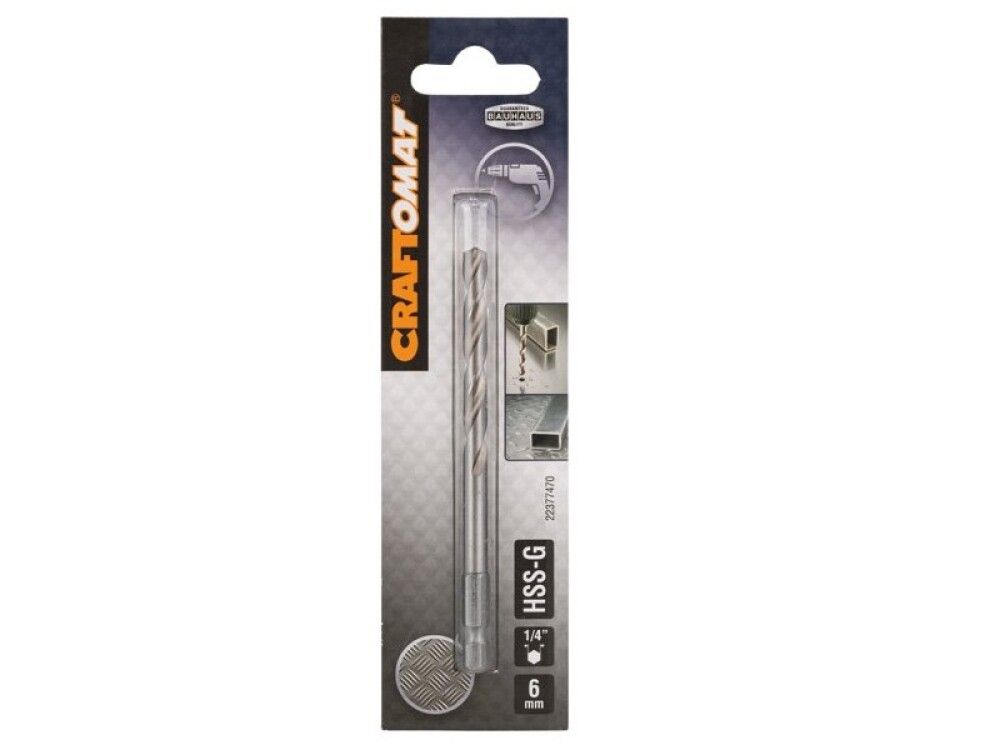 Metallipuur hex 6 mm