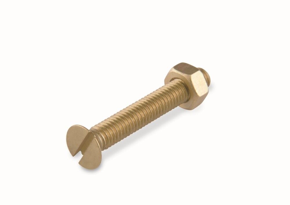 Süviskruvi koos mutriga haljas M6 x 60 mm 4 tk