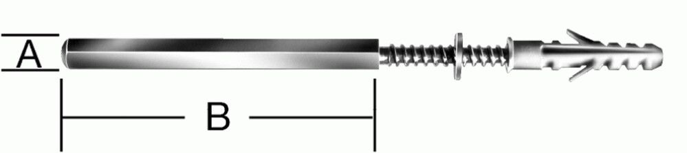 Riiulikandur 8 x 69 mm