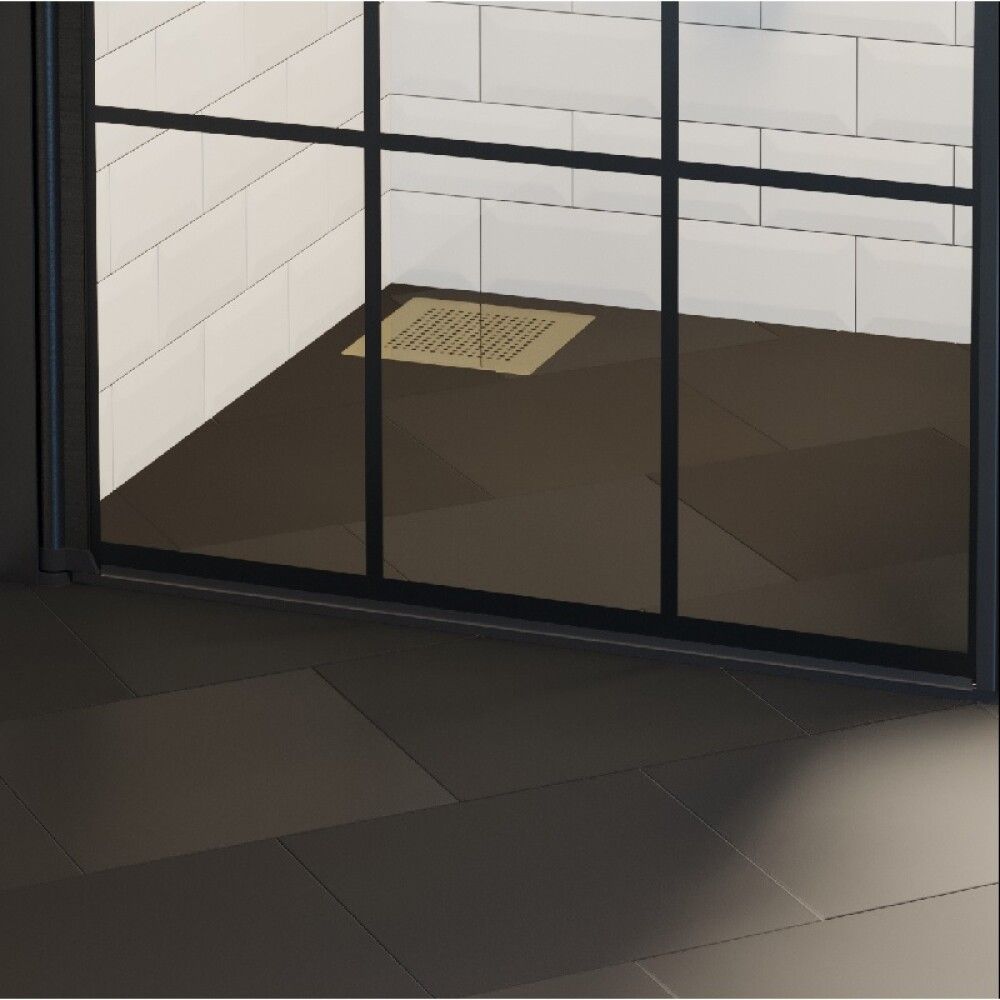 Dušiseina ülaprofiilid Camargue Skärgård must 2 tk