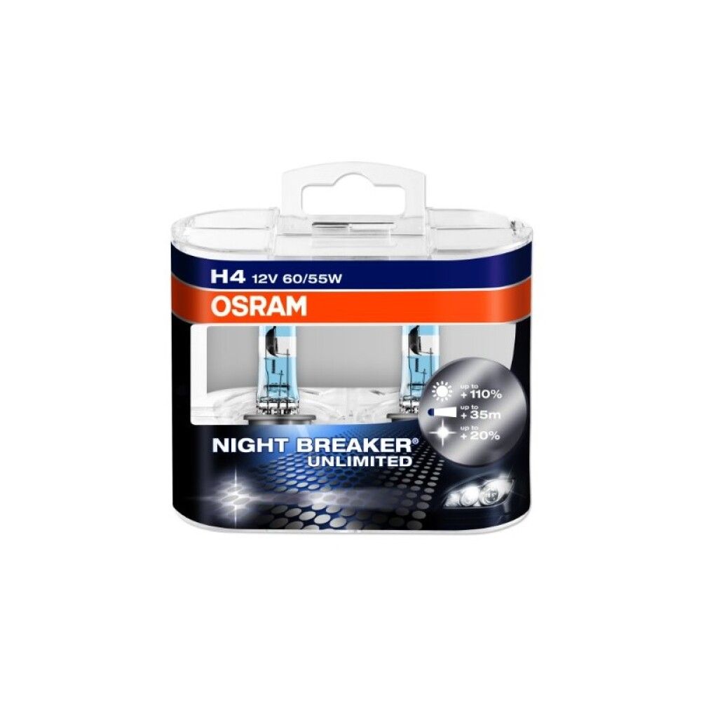 Autolamp Osram Night Breaker Laser H4 60/55 W