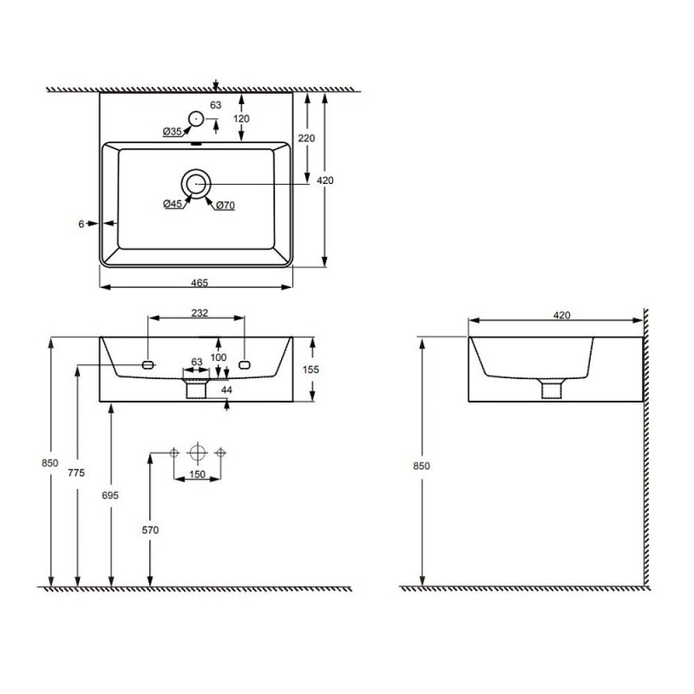 Valamu Camargue Miami Twice 46,5 cm