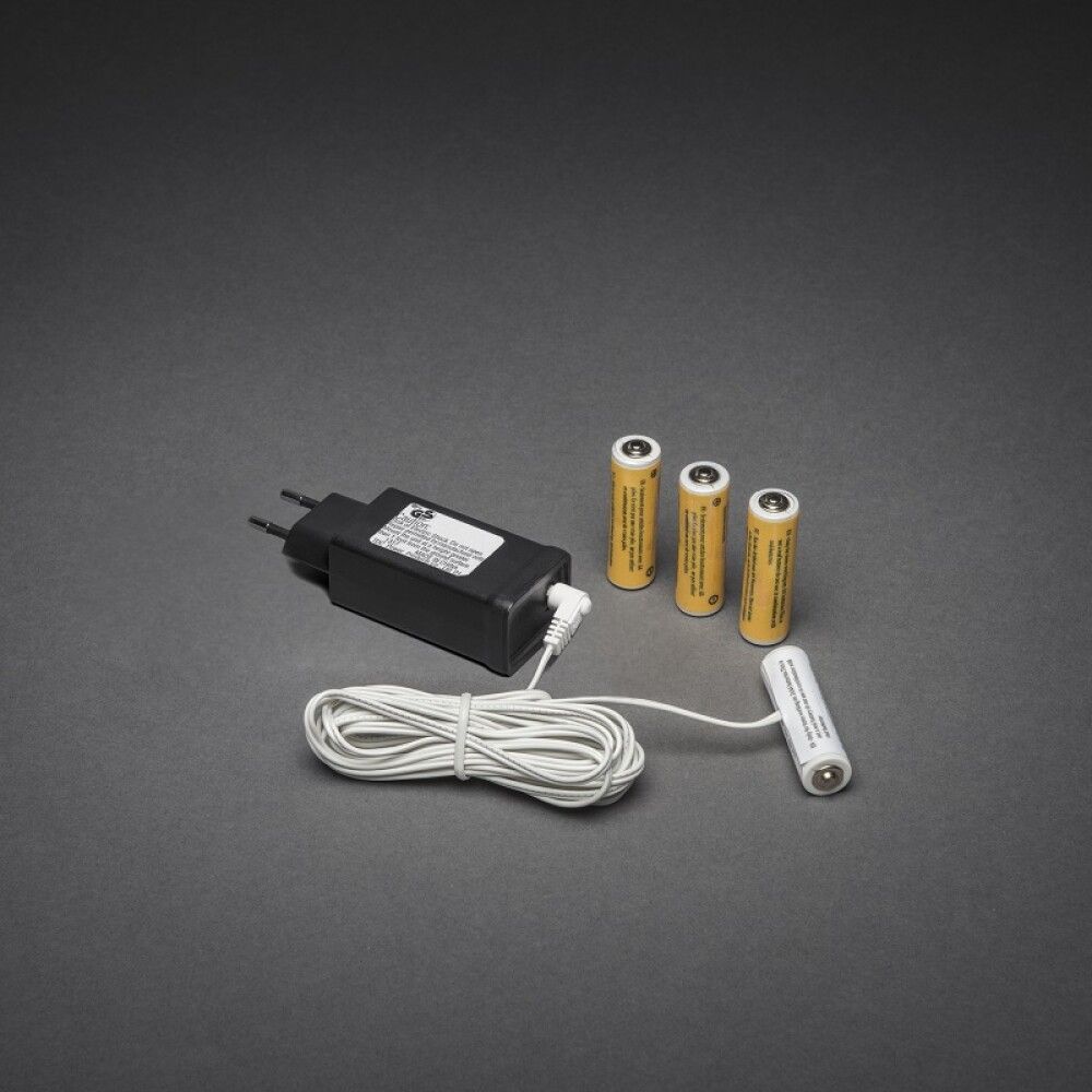 Patarei adapter Konstsmide 4 x LR6/AA 6 V