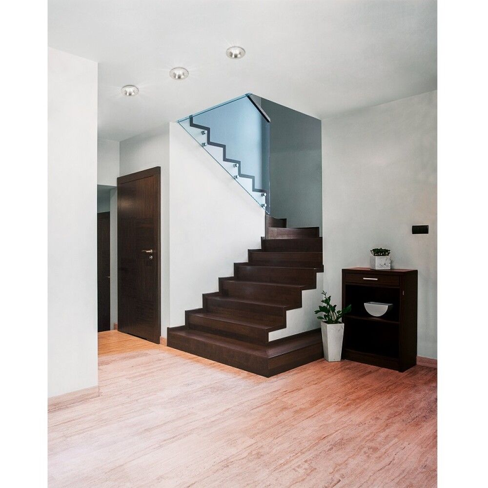 Süvistatav kohtvalgusti Saliceto, harjatud teras