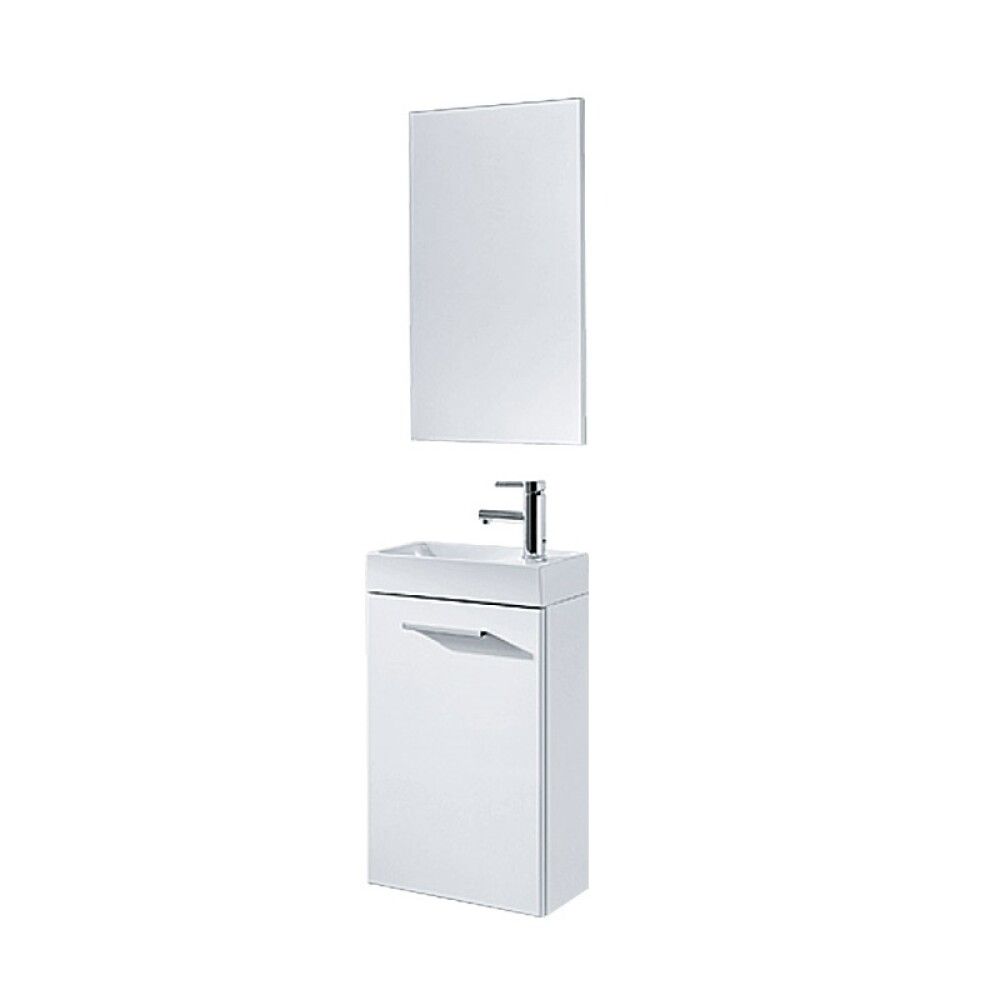 Vannitoamööbel Riva Pocket valge 40 cm