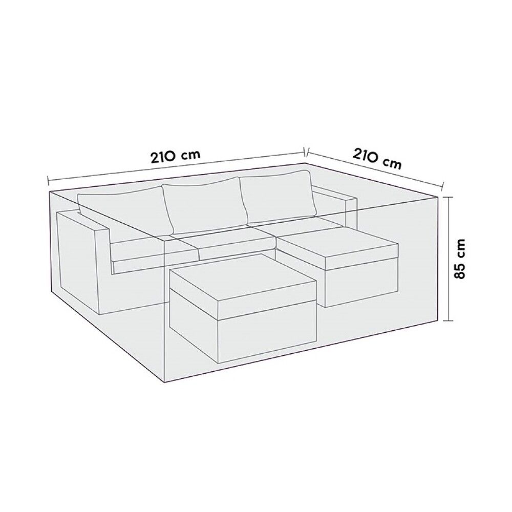 Mööblikate Sensum mööblile 210 x 210 x 85 cm