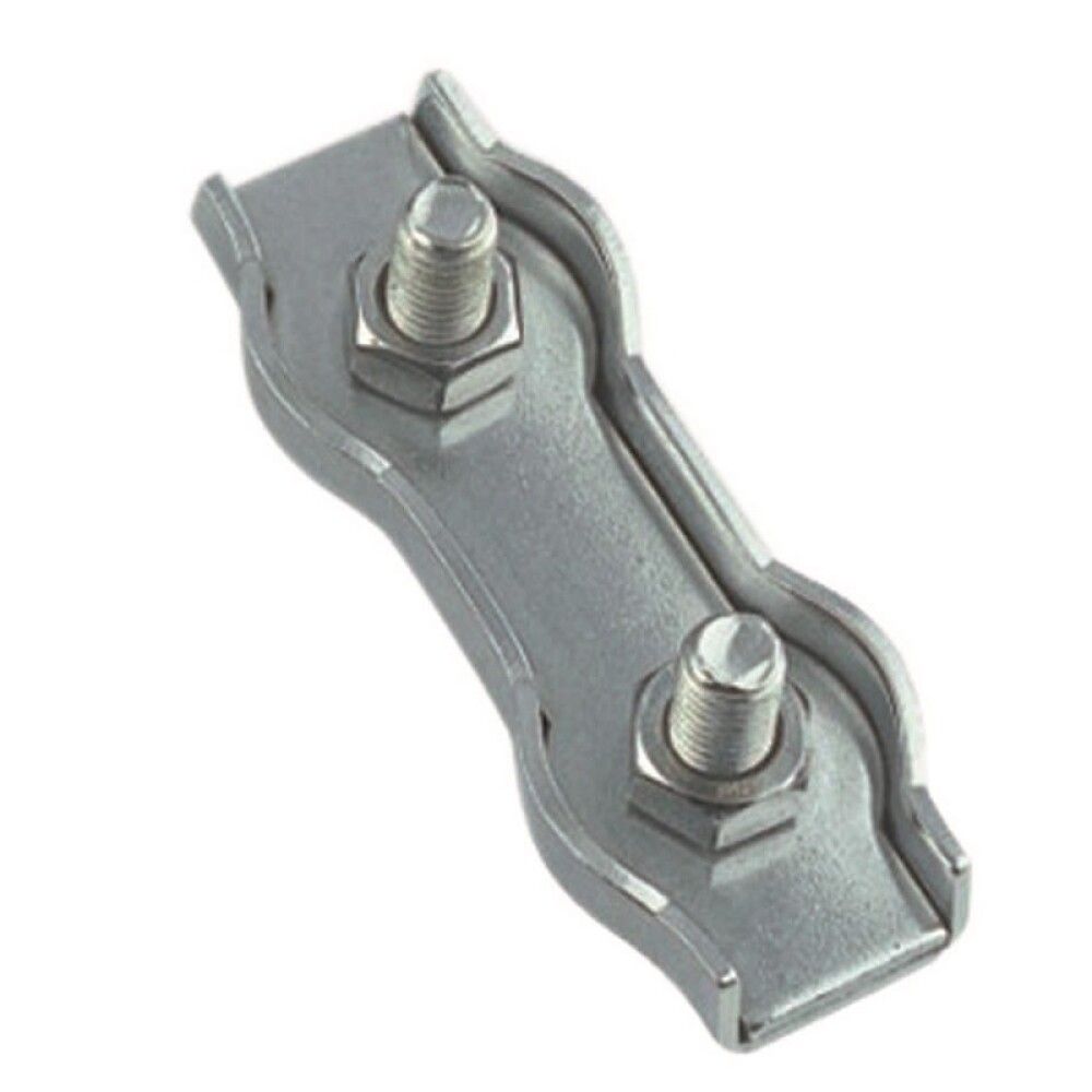 Dupleksklemm Seilflechter 3 mm A4 M3