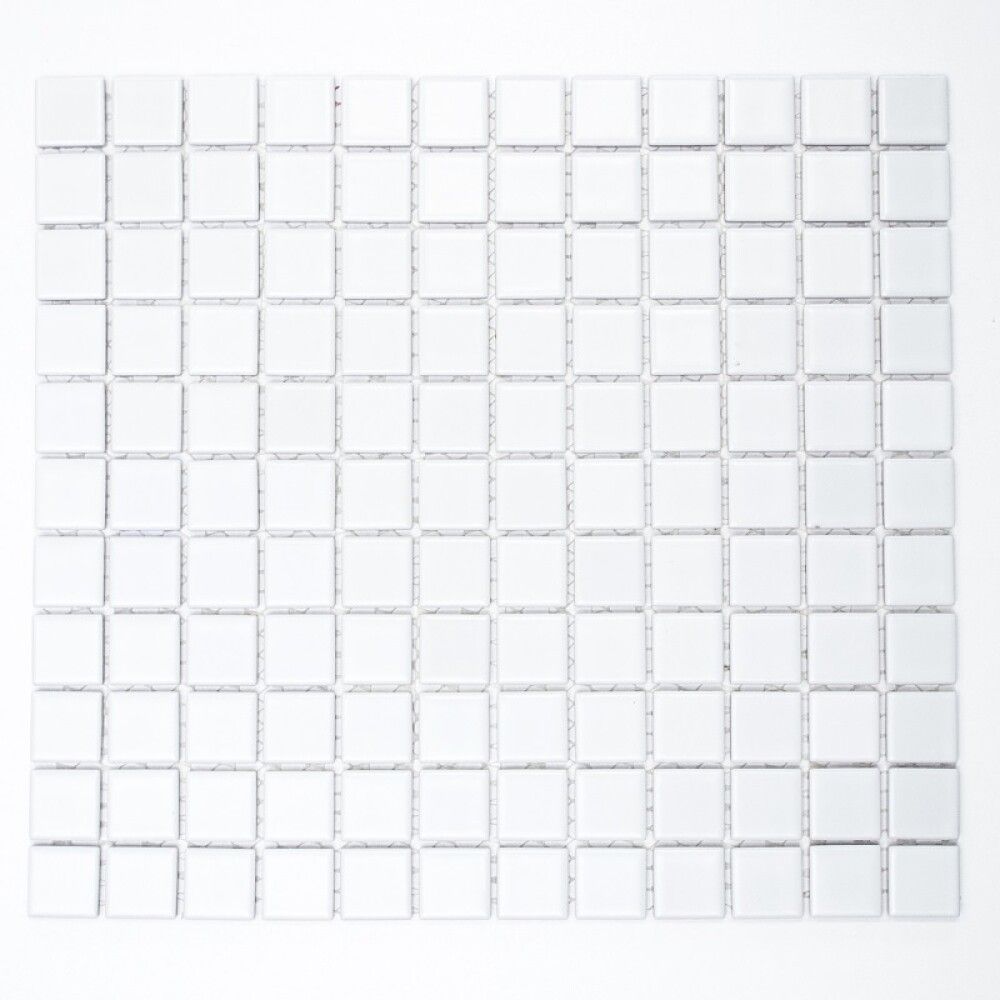 Keraamiline mosaiik 33 x 30,2 cm valge matt