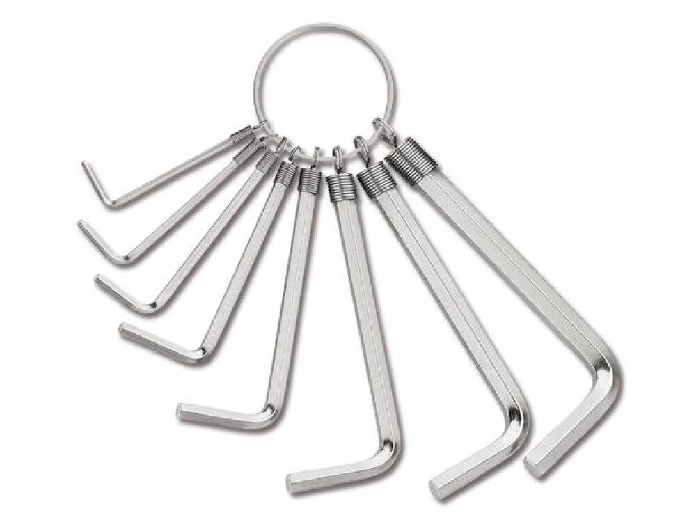 Kuuskantvõtmete komplekt 1,5 - 6 mm