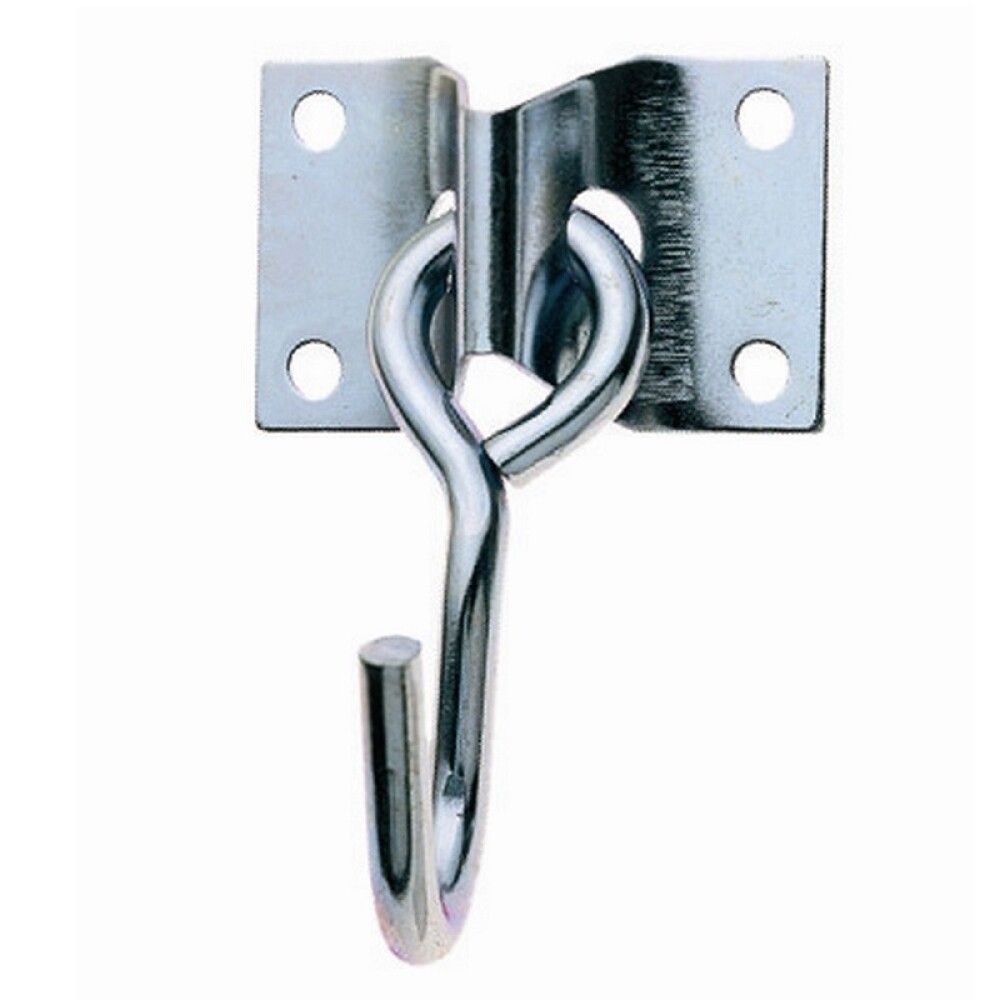 Konks plaadiga 45 x 65 mm