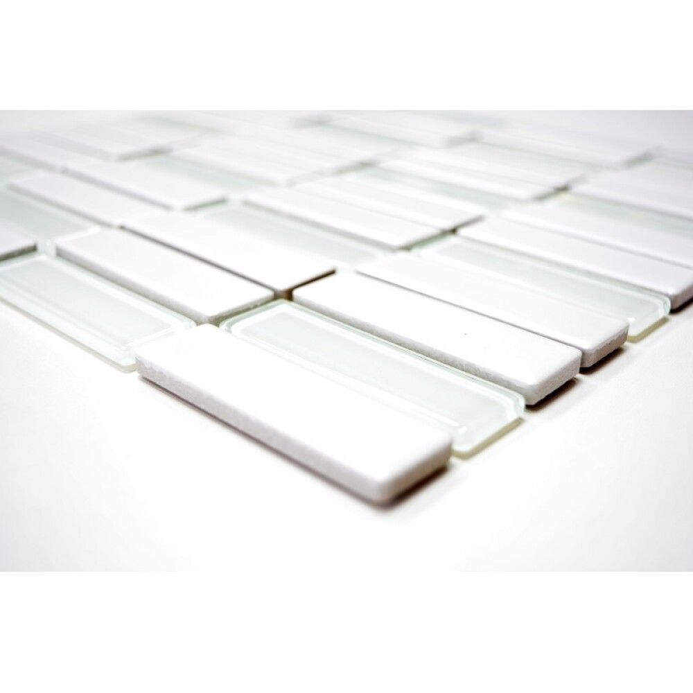 Mosaiik Mix valge matt 29,5 x 29 cm