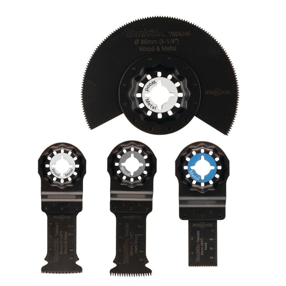 Multitööriista tarvikute komplekt Makita B-67480 4-osaline