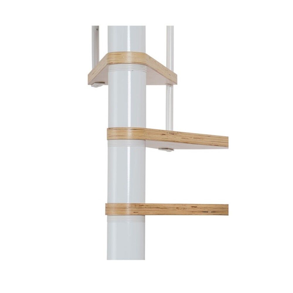 Keerdtrepp Dolle Calgary Valge 140 cm