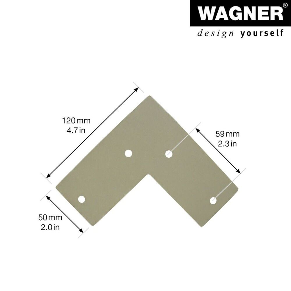 Lauajalg Wagner System hall 20 cm