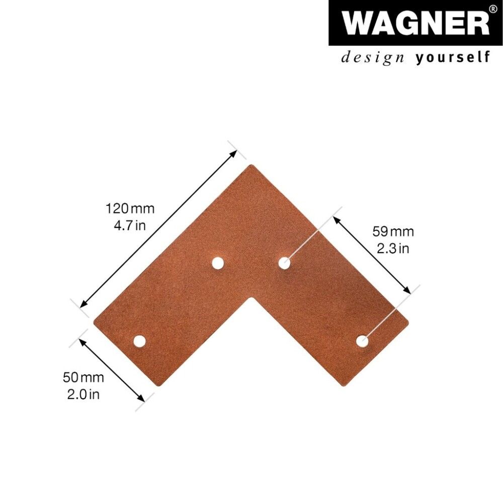Lauajalg Wagner System rosegold 20 cm