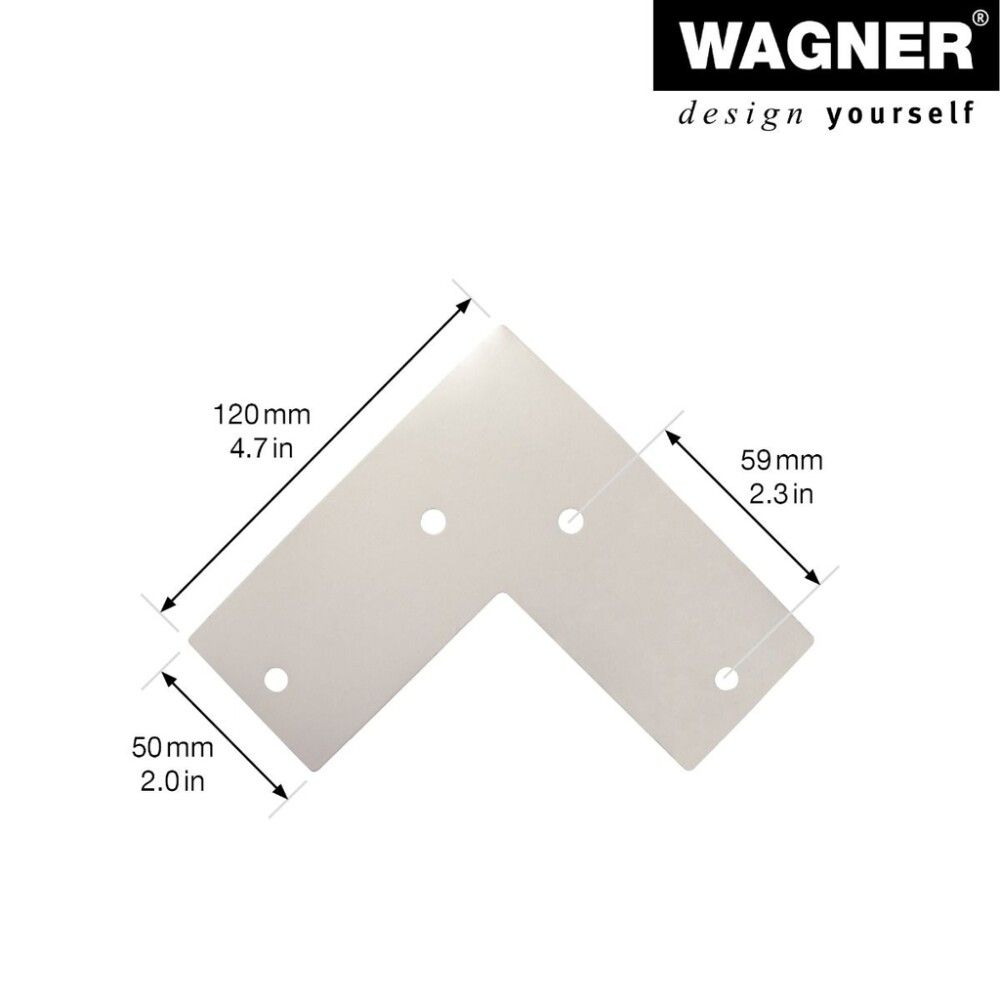 Lauajalg Wagner System helehall 20 cm
