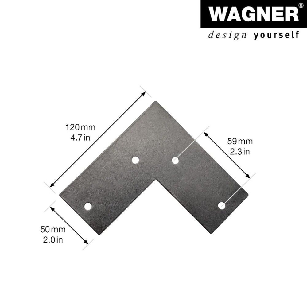 Lauajalg Wagner Hairpin 71 cm must