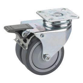Mööbliratas Stabilit Ø 75 mm piduriga