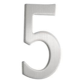 Postkasti number Beslagsboden 5 harjatud roostevaba teras