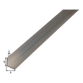 Nurgaprofiil alumiinium 50 x 2000 mm