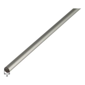 Ümarvarras anodeeritud 10 x 2000 mm