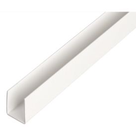 U-profiil PVC 21 x 20 x 2000 mm