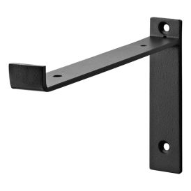 Riiulikandur Lip must 260 x 130 x 30 mm