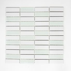Mosaiik Mix valge matt 29,5 x 29 cm