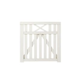 Aiaelement värav Vinesse Plus valge 100 x 98 cm