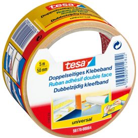 Kahepoolne teip tesa® Universal 5 m x 50 mm