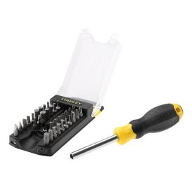 Kruvikeeraja ja otsikute komplekt Stanley 34-osaline