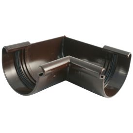 Sisenurk Marley 90° 125 mm pruun