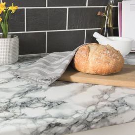 Kleepkile D-C-Fix marmor 45 x 200 cm, valge