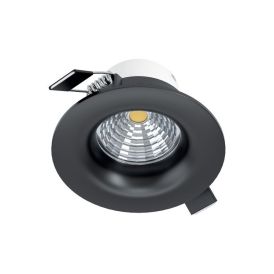 Süvistatav LED-kohtvalgusti Eglo Saliceto, must
