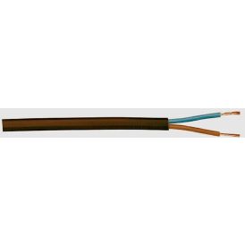 Elektrikaabel Kabelexpress H03VV-F2G0,75 mm² pruun, jooksva meetriga
