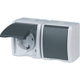 Pistikupesa Rev AquaForm, pinnapealne 2-ne