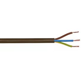 Elektrikaabel Kabelexpress H05VV-F3x1,0 mm² pruun, jooksva meetriga