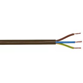 Kummikaabel Kabelexpress H03VV-F3x0,75 mm² pruun 5 m