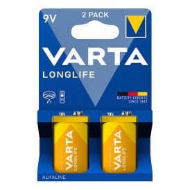 Patareid Longlife 9V 2 tk