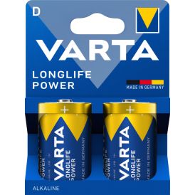 Patareid VARTA Longlife Power D (LR20) 1,5 V, 2 tk