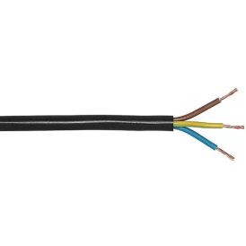 Kummikaabel Kabelexpress H03VV-F3x0,75 mm² must 10 m