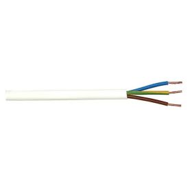 Kummikaabel Kabelexpress H03VV-F3x0,75 mm² valge 20 m