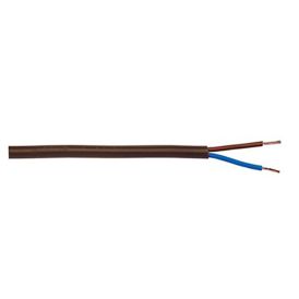 Elektrikaabel Kabelexpress H03VVH2-F2G0,75 mm² pruun, jooksva meetriga
