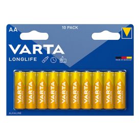 Patareid Varta Longlife AA 10 tk