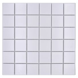 Mosaiik Square valge 30 x 30 cm