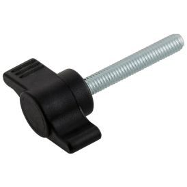 Liblikkruvi Suki must M6 x 18 mm