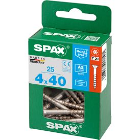 Peitpeakruvi Spax A2 4 x 40 mm