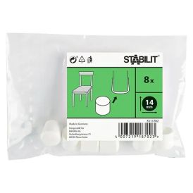 Torukaitse Stabilit ümar valge 14 mm 4 tk